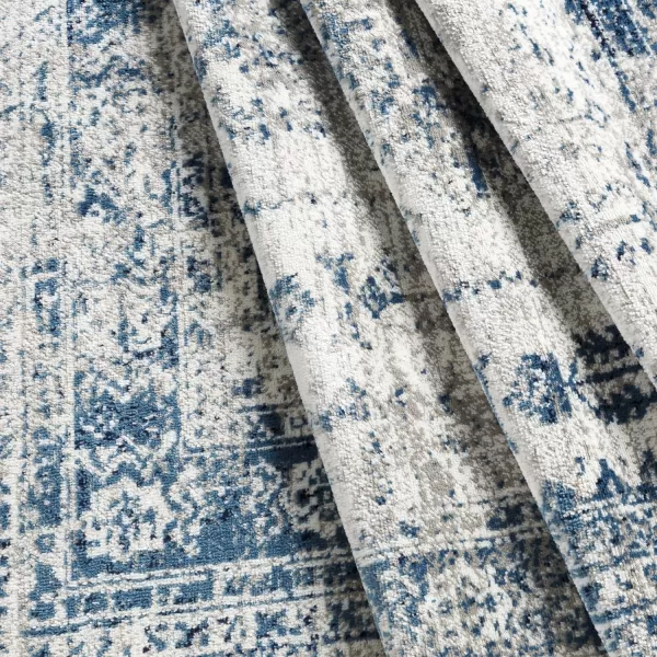 Artistic Weavers Desta Vintage Oriental Area Rug67 SquareBlueWhite311 x 57 BlueWhite