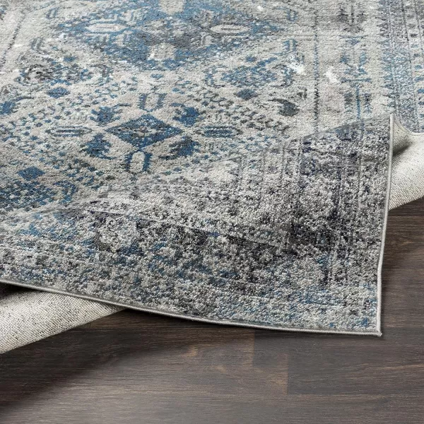 Artistic Weavers Desta Vintage Oriental Area Rug67 SquareBlueWhite67 x 9 BlueGrey