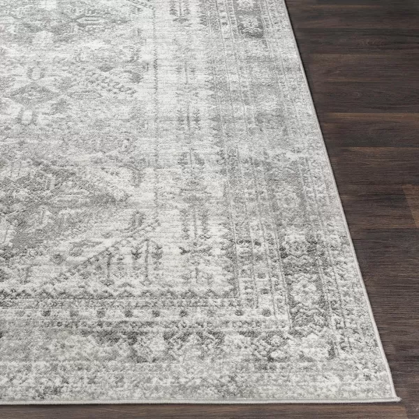 Artistic Weavers Desta Vintage Oriental Area Rug67 SquareBlueWhite67 x 9 Charcoal