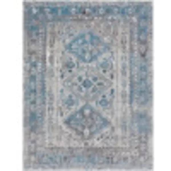 Artistic Weavers Desta Vintage Oriental Area Rug67 SquareBlueWhite710 x 102 BlueGrey