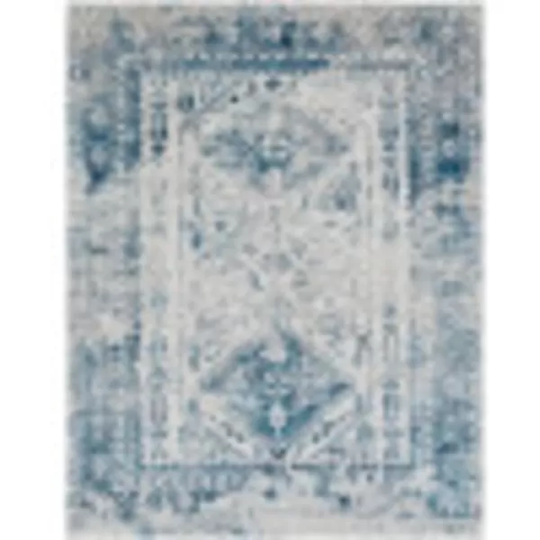 Artistic Weavers Desta Vintage Oriental Area Rug67 SquareBlueWhite710 x 102 BlueWhite