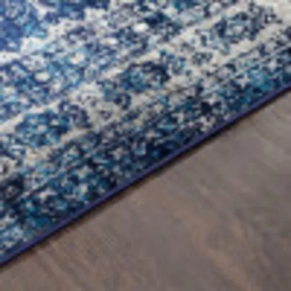 Artistic Weavers Desta Vintage Oriental Area Rug67 SquareBlueWhite710 x 102 Navy