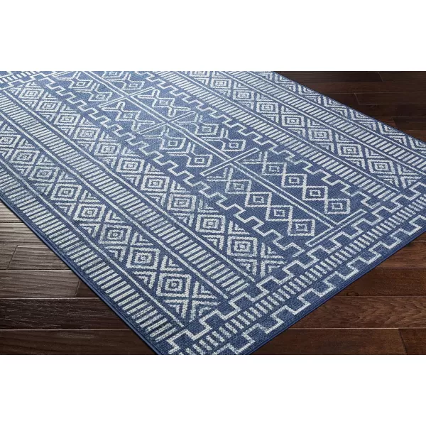 Artistic Weavers Dianne Area Rug 53 x 73 Pale PinkCream2 x 211 Navy