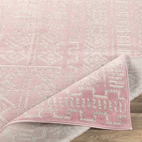 Artistic Weavers Dianne Area Rug 53 x 73 Pale PinkCream53 x 73 Pale Pink  Cream