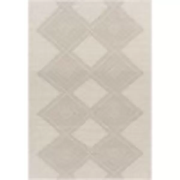 Artistic Weavers Dilwen Handmade Diamond Area Rug5 x 76Black36 x 56 Light Gray