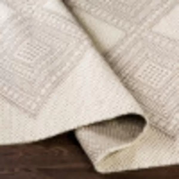 Artistic Weavers Dilwen Handmade Diamond Area Rug5 x 76Black36 x 56 Light Gray