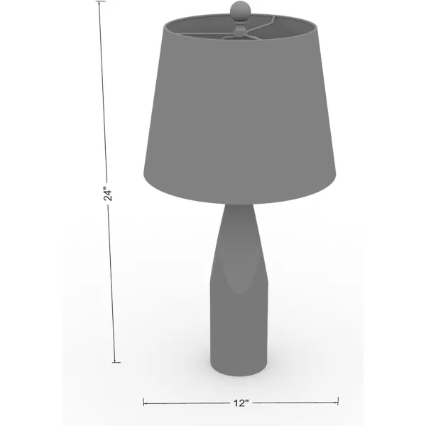 Artistic Weavers Dipsea Lamp 24 H x 12 W x 12 D GrayArtistic Weavers Dipsea Lamp 24 H x 12 W x 12 D Gray