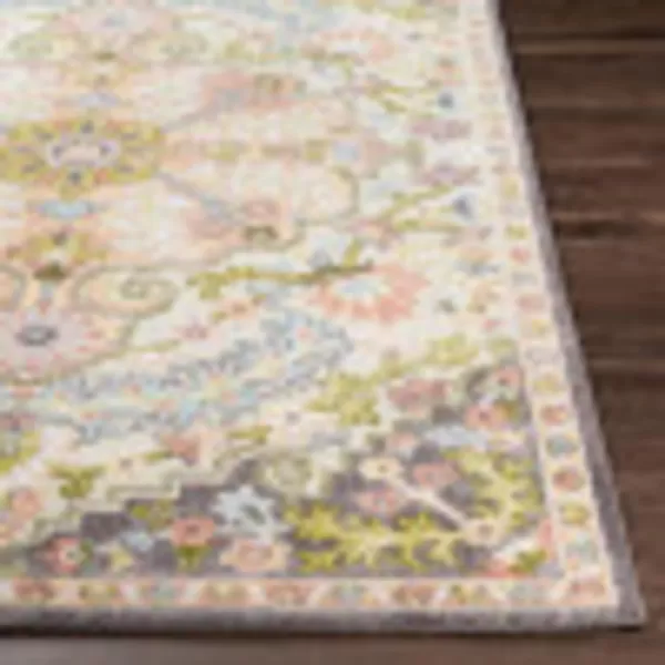 Artistic Weavers Donte Floral Medallion Area Rug 53 Square Terracotta2 x 3 Terracotta