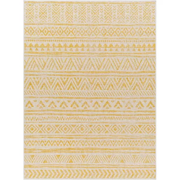 Artistic Weavers Eagean Global Tribal Outdoor Area Rug 53 x 77 Pink2 x 211 Yellow