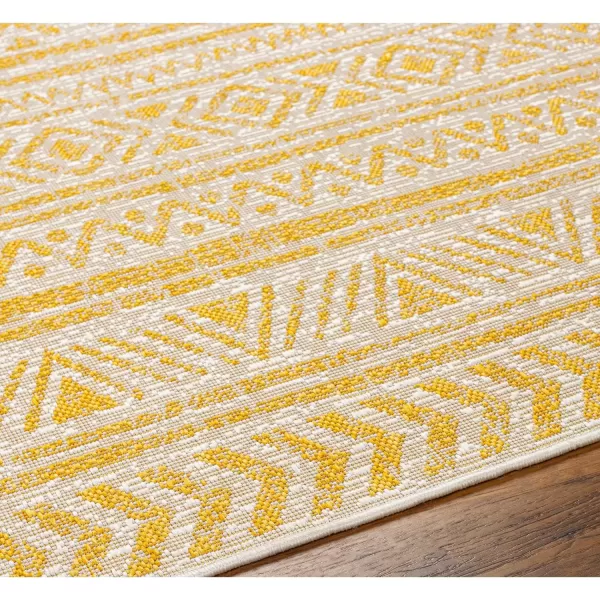 Artistic Weavers Eagean Global Tribal Outdoor Area Rug 53 x 77 Pink43 x 511 Yellow