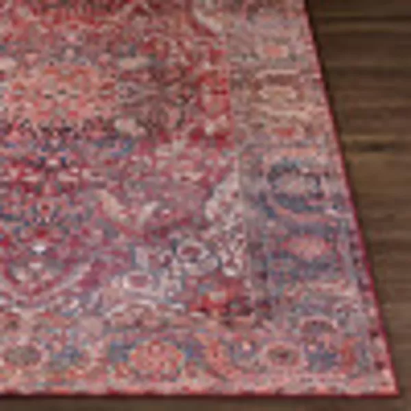 Artistic Weavers Eduardo Vintage Medallion Area Rug 5 x 76 Bright RedArtistic Weavers Eduardo Vintage Medallion Area Rug 5 x 76 Bright Red