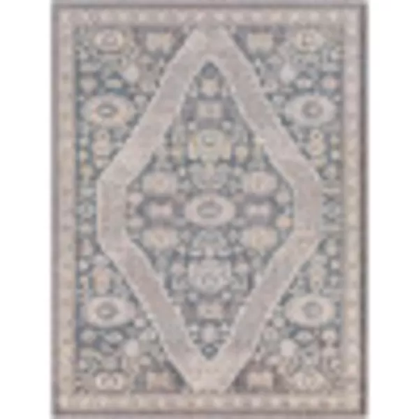 Artistic Weavers Edwina Vintage Floral Area Rug 52 x 7 Cream52 x 7 Blue