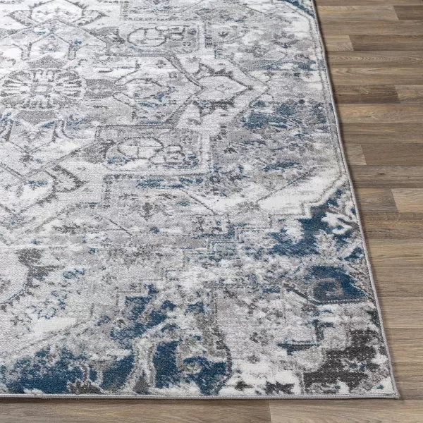 Artistic Weavers Eiluned Area Rug 53 x 73 Sky BlueGrayArtistic Weavers Eiluned Area Rug 53 x 73 Sky BlueGray