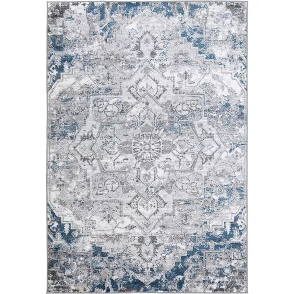 Artistic Weavers Eiluned Area Rug 53 x 73 Sky BlueGrayArtistic Weavers Eiluned Area Rug 53 x 73 Sky BlueGray