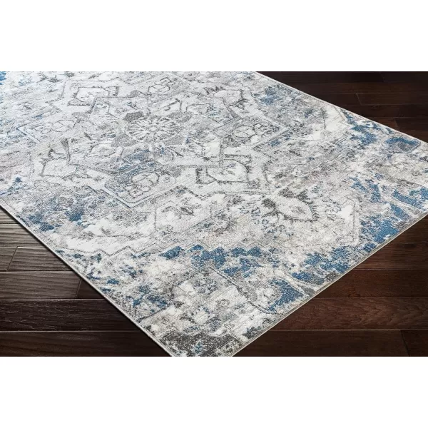 Artistic Weavers Eiluned Area Rug 53 x 73 Sky BlueGrayArtistic Weavers Eiluned Area Rug 53 x 73 Sky BlueGray