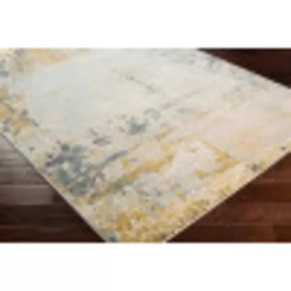 Artistic Weavers Elain Modern Abstract Area Rug 710 x 103 Mustard27 x 73 Mustard