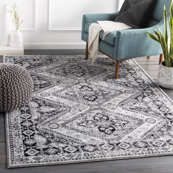 Artistic Weavers Elli Area Rug 710 x 103 Navy2 x 3 Charcoal