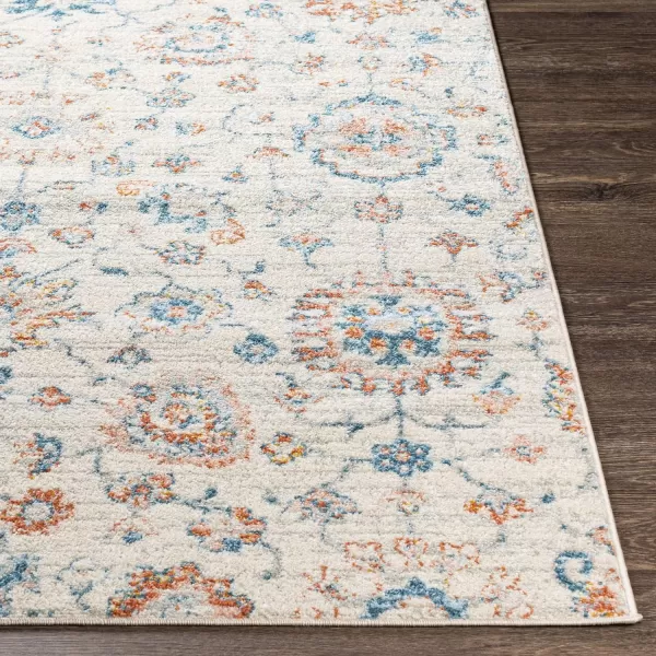 Artistic Weavers Elsie Vintage Floral Area Rug 53 x 73 TealArtistic Weavers Elsie Vintage Floral Area Rug 53 x 73 Teal