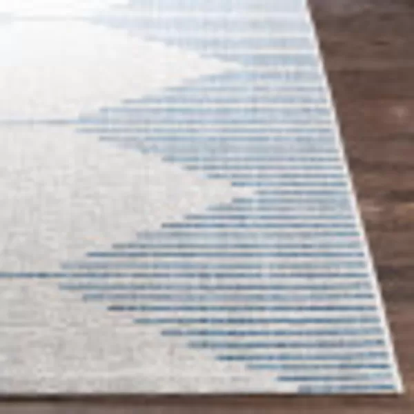 Artistic Weavers Esperanza Geometric Outdoor Area Rug 53 x 77 Bright Blue2 x 211 WhiteBright Blue