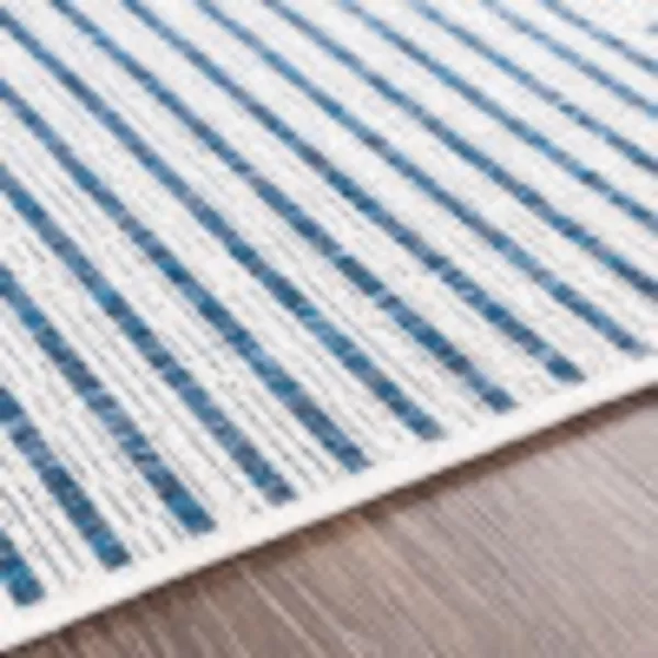 Artistic Weavers Esperanza Geometric Outdoor Area Rug 53 x 77 Bright Blue2 x 211 WhiteBright Blue