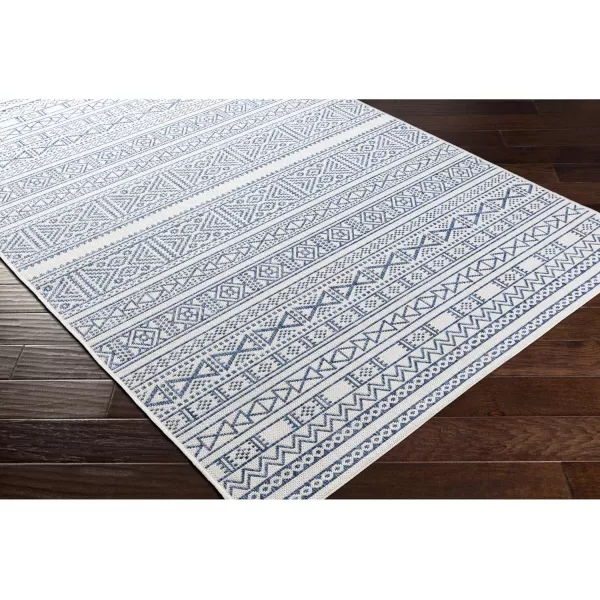 Artistic Weavers Esperanza Global Outdoor Area Rug 710 x 102 Bright BlueArtistic Weavers Esperanza Global Outdoor Area Rug 710 x 102 Bright Blue