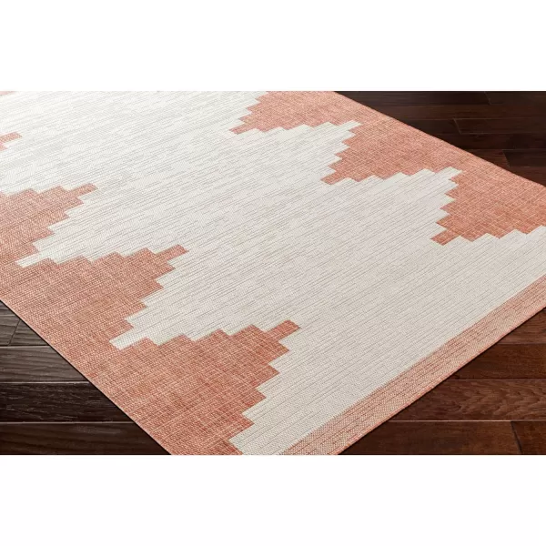 Artistic Weavers Esperanza Modern Outdoor Area Rug 53 x 77 Dusty CoralArtistic Weavers Esperanza Modern Outdoor Area Rug 53 x 77 Dusty Coral