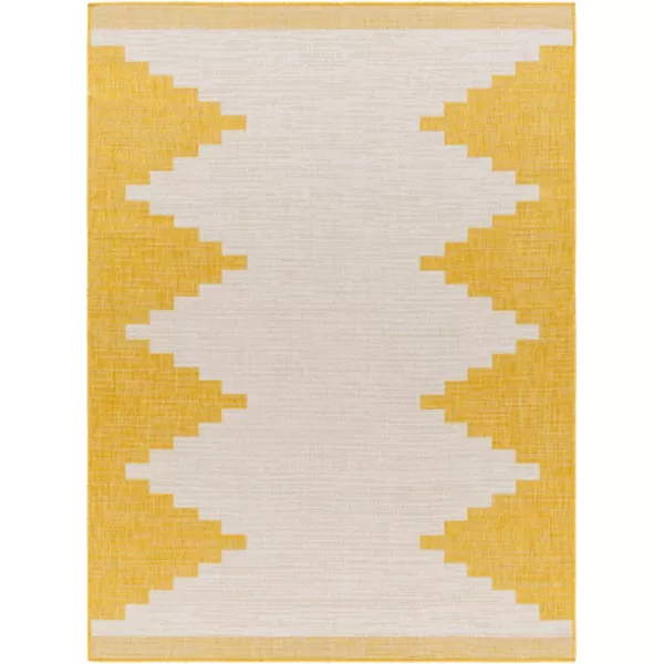 Artistic Weavers Esperanza Modern Outdoor Area Rug 53 x 77 MustardArtistic Weavers Esperanza Modern Outdoor Area Rug 53 x 77 Mustard