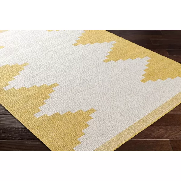 Artistic Weavers Esperanza Modern Outdoor Area Rug 53 x 77 MustardArtistic Weavers Esperanza Modern Outdoor Area Rug 53 x 77 Mustard