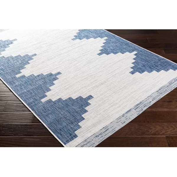 Artistic Weavers Esperanza Modern Outdoor Area Rug 67 Square Bright Blue43 x 511 Bright Blue