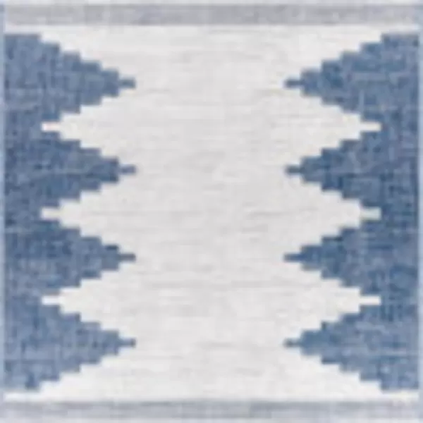 Artistic Weavers Esperanza Modern Outdoor Area Rug 67 Square Bright Blue67 Square Bright Blue