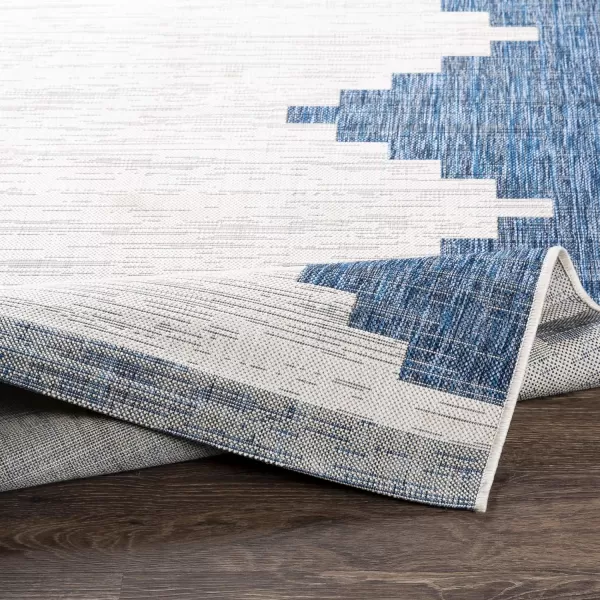 Artistic Weavers Esperanza Modern Outdoor Area Rug 67 Square Bright Blue710 Square Bright Blue