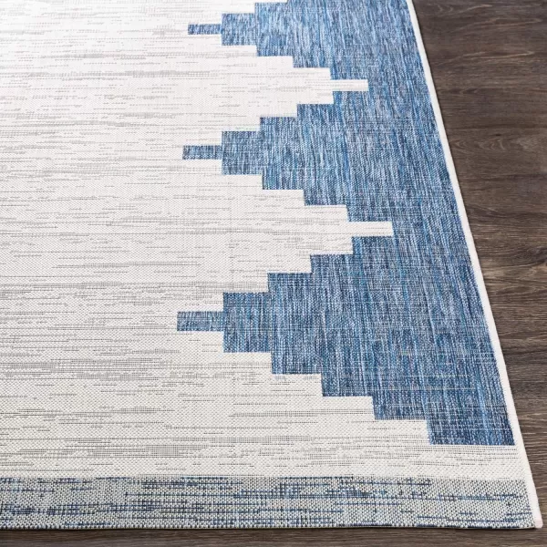Artistic Weavers Esperanza Modern Outdoor Area Rug 67 Square Bright Blue710 Square Bright Blue