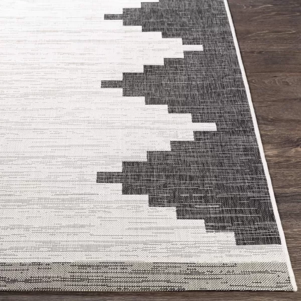 Artistic Weavers Esperanza Modern Outdoor Area Rug 67 Square Bright Blue810 x 12 Black