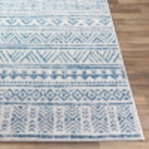 Artistic Weavers Esperanza Outdoor Area Rug67 SquareBlueWhite12 x 15 Navy