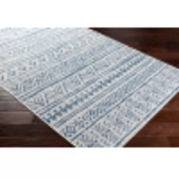 Artistic Weavers Esperanza Outdoor Area Rug67 SquareBlueWhite12 x 15 Navy