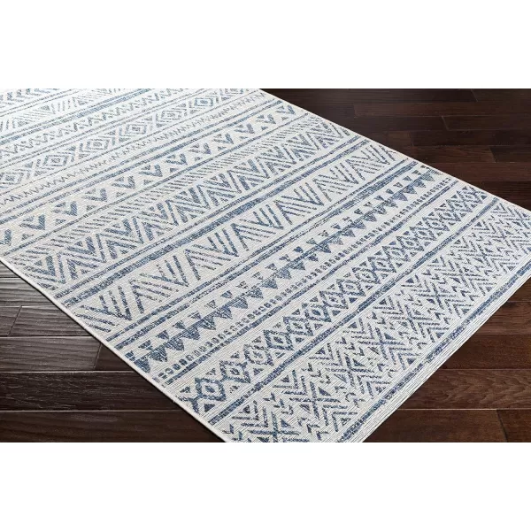 Artistic Weavers Esperanza Outdoor Area Rug67 SquareBlueWhite2 x 211 BlueWhite