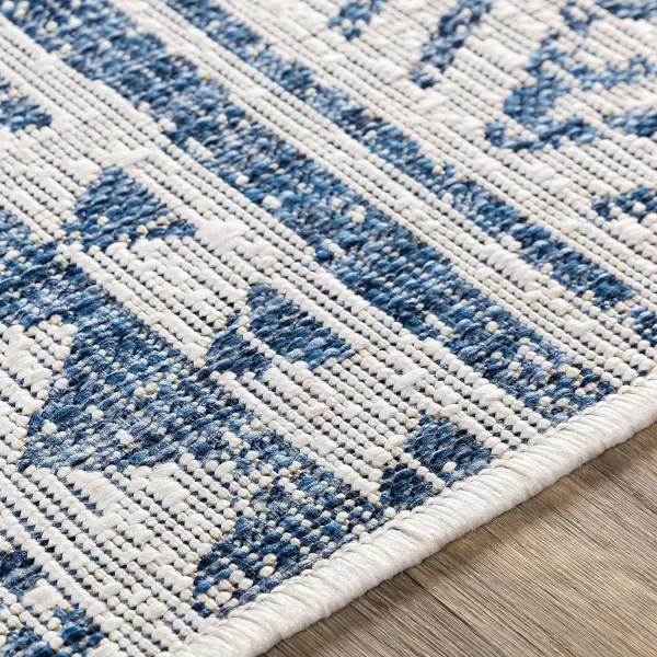 Artistic Weavers Esperanza Outdoor Area Rug67 SquareBlueWhite2 x 211 BlueWhite