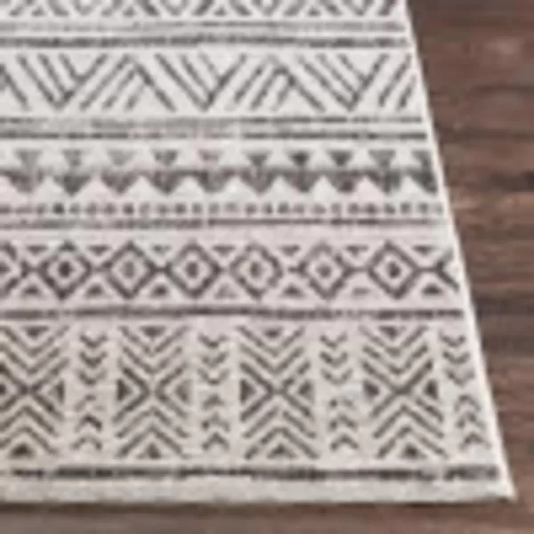 Artistic Weavers Esperanza Outdoor Area Rug67 SquareBlueWhite27 x 10 Black