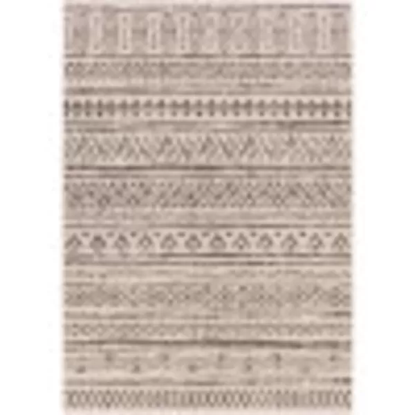 Artistic Weavers Esperanza Outdoor Area Rug67 SquareBlueWhite53 x 77 Black