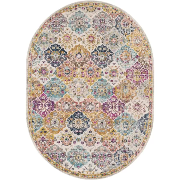 Artistic Weavers Eveline Area RugSaffron 67 x 9 Oval