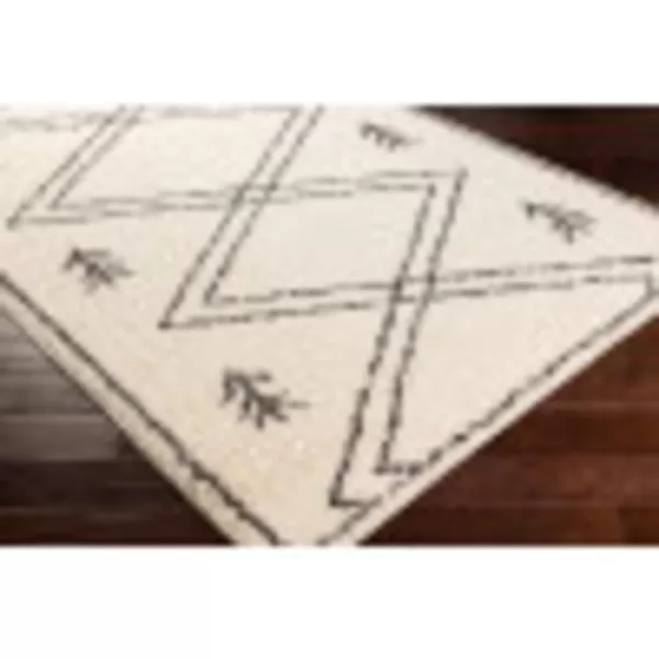 Artistic Weavers Fidelia Geometric Global Area Rug 27 x 73 CharcoalCream27 x 73