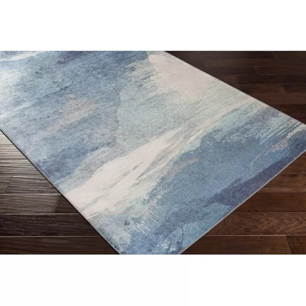 Artistic Weavers Fiona Modern Abstract Area Rug 5 x 76 Aqua23 x 39 Aqua