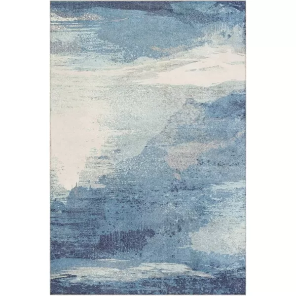 Artistic Weavers Fiona Modern Abstract Area Rug 5 x 76 Aqua5 x 76 Aqua