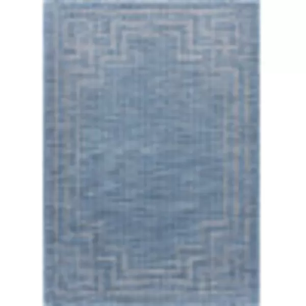 Artistic Weavers Fleet Outdoor Traditional Area Rug26 x 4 Blue