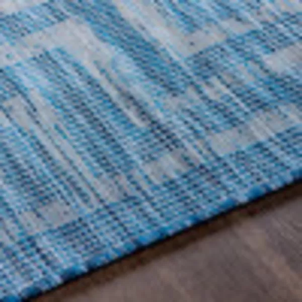 Artistic Weavers Fleet Outdoor Traditional Area Rug51 x 7 Blue