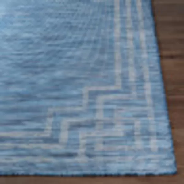 Artistic Weavers Fleet Outdoor Traditional Area Rug64 x 9 Blue