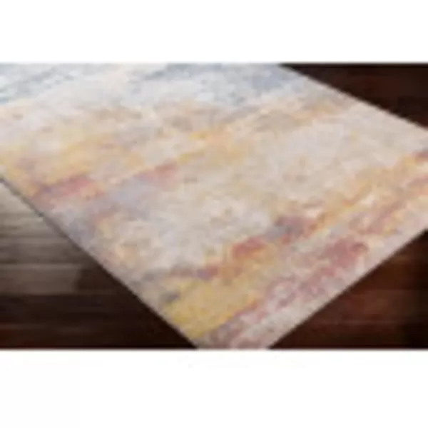 Artistic Weavers Gaillard Area Rug52 x 7Sky BlueMustardRound Sky BlueMustard 5 ft 3 in