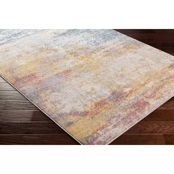 Artistic Weavers Gaillard Area Rug52 x 7Sky BlueMustardRunner Sky BlueMustard 2 ft 7 in x 7 ft 3 in