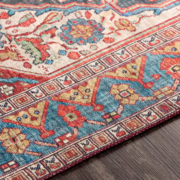 Artistic Weavers Garritt Medallion Oriental Area Rug 5 x 76 RedBlue36 x 56