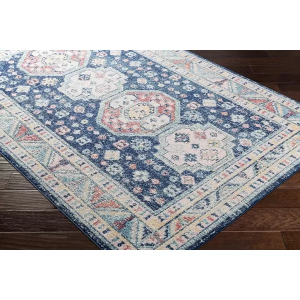 Artistic Weavers Gemina Area Rug 53 x 73 BlushBeige53 x 73 Navy  Blush